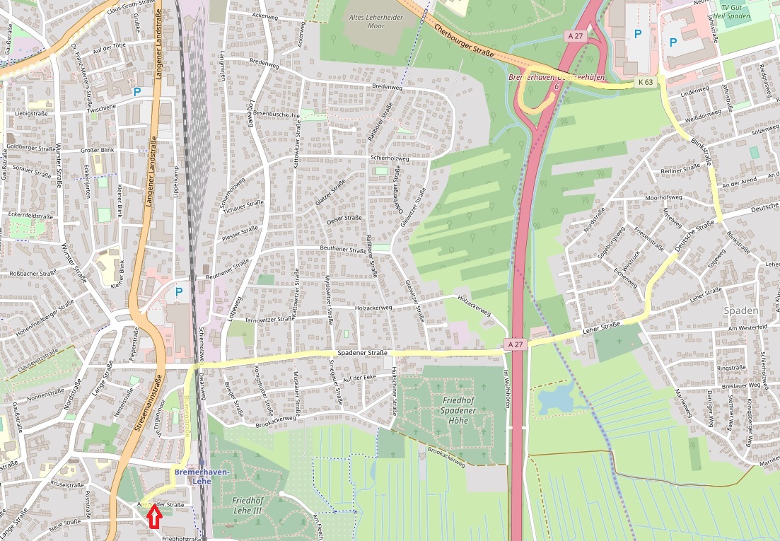 Anfahrt Cux 2 Anfahrt Cux 2